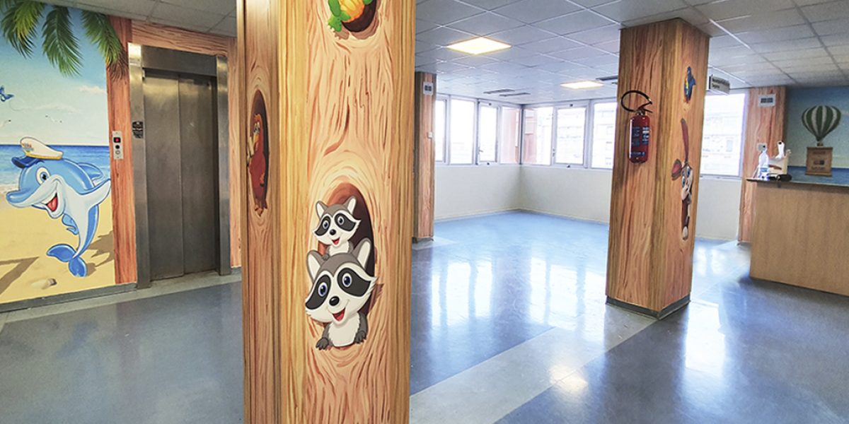 pronto-neuropsichiatria-infantile-isola-del-sorriso-messina-ospedali-dipinti