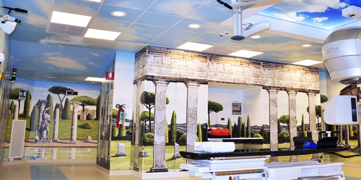 radioterapia-villa-adriana-policlinico-gemelli-ospedali-dipinti-silvio-irilli